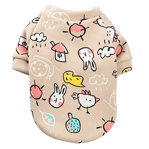 Netter Druck Kleiner Hund Hoodie Mantel Winter Warme Haustier Kleidung für Chihuahua Shih Tzu Sweatshirt Welpe Katze Pullover Hunde Kleidung ^ * Netter Druck Kleiner Hund Hoodie Mantel Winter Warme Haustier Kleidung für Chihuahua Shih Tzu Sweatshirt Welpe Katze Pullover Hunde Kleidung ^ * von KKDIY