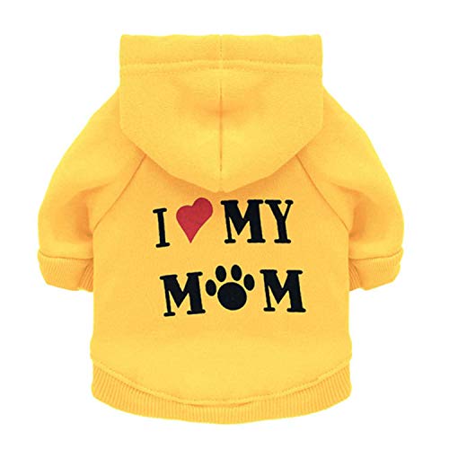 Winterkleidung für Hunde Kleidung Jackenmantel Kleine Hunde Haustier Kleidung Pullover Hund Hoodie Baumwolle gepolsterte Hundekleidung Maskottchen von KKDIY