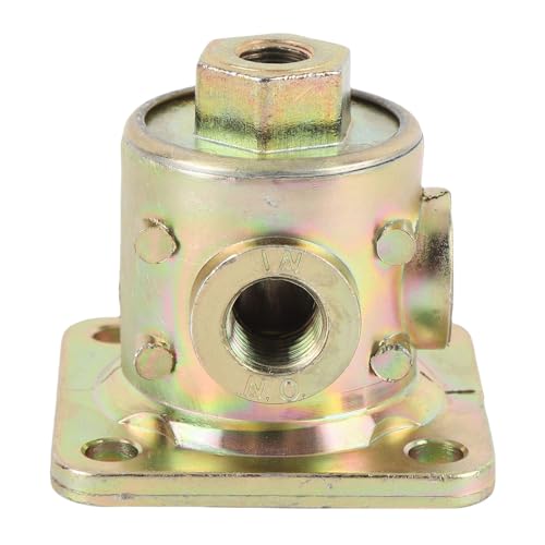 KKPLZZ 3 -Wege -Ventil 90554615PTP Metall 1/8in 1/4in NPT Port Hochdruck -Proof Stabile Performance für Semi -Anhänger -LKW von KKPLZZ