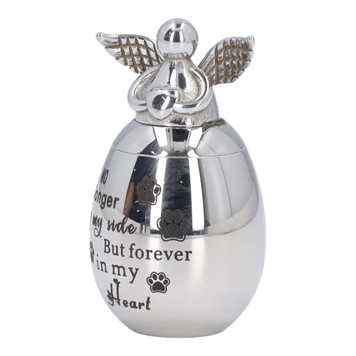 KKPLZZ Haustier-Urne aus Edelstahl, exquisit, rostfrei, hohe Festigkeit, für Kaminsims, Bücherregal, Krallendruck, Größe L, 30 x 40 mm KKPLZZ Haustier-Urne aus Edelstahl, exquisit, rostfrei, hohe Festigkeit, für Kaminsims, Bücherregal, Krallendruck, Größe L, 30 x 40 mm von KKPLZZ