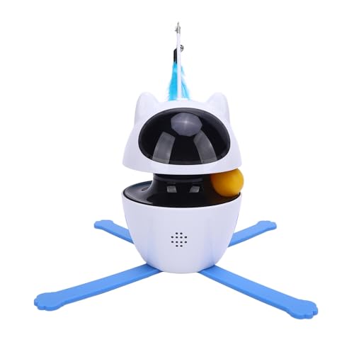 KKPLZZ Interaktive Katzenspielzeug 3 -Rotationsmodi Smart Automatic Cat Execisetoy für Multi -Cat -Häuser KKPLZZ Interaktive Katzenspielzeug 3 -Rotationsmodi Smart Automatic Cat Execisetoy für Multi -Cat -Häuser von KKPLZZ