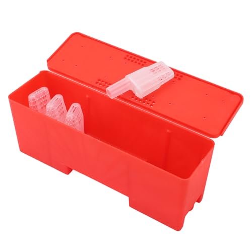 KKPLZZ Queen Bee Cage, 21pcs Queen Bee Protective Cage Set für Sichere Transport- und Verwaltung, mit Stabilem ABS -Material für die Bienenzucht KKPLZZ Queen Bee Cage, 21pcs Queen Bee Protective Cage Set für Sichere Transport- und Verwaltung, mit Stabilem ABS -Material für die Bienenzucht von KKPLZZ