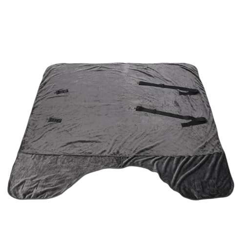 Winter Pferde Decke Komfortabel Warm Flanell Füllung Pferde Pflege Verdickte Decke Blatt Universal für Bauernhof von KKPLZZ