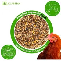 KLASEBO 25 kg Premium Legemehl PLUS mit Oregano - Geflügelfutter, Hühnerfutter, Gänsefutter, Entenfutter KLASEBO 25 kg Premium Legemehl PLUS mit Oregano - Geflügelfutter, Hühnerfutter, Gänsefutter, Entenfutter von KLASEBO