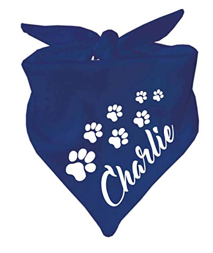 Hunde Dreiecks Halstuch (Fb: Navy) (Gr. 1 (55 cm)) Name des Hundes von Kleiner Fratz