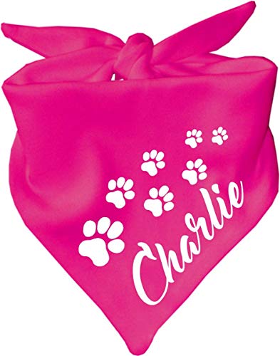 Kleiner Fratz Hunde Dreiecks Halstuch (Fb: pink) (Gr. 2 (68 cm)) Name des Hundes von Kleiner Fratz