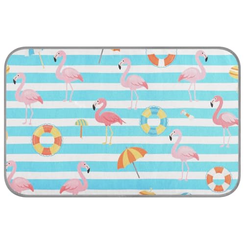 Hundebett, kühlend, für den Sommer, Flamingo, selbstkühlend, für den Außenbereich, für Kaninchen, Katzen, Innenbereich, faltbar, für den Innenbereich, Blau / Weiß Hundebett, kühlend, für den Sommer, Flamingo, selbstkühlend, für den Außenbereich, für Kaninchen, Katzen, Innenbereich, faltbar, für den Innenbereich, Blau / Weiß von KLL