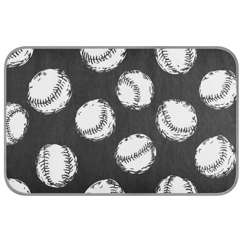 KLL Baseball-Kühlkissen für den Sommer, selbstkühlende Betten für Katzen und Katzen, Outdoor-Katzenutensilien, Manta Refrescante para perro M, Schwarz KLL Baseball-Kühlkissen für den Sommer, selbstkühlende Betten für Katzen und Katzen, Outdoor-Katzenutensilien, Manta Refrescante para perro M, Schwarz von KLL