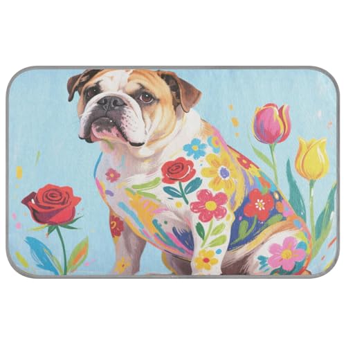 KLL Bunte Graffiti-Bulldogge, Sommer, kühlend, selbstkühlend, Kältematte für Katzen, Outdoor, Tapete, Frio Para, Perros, M KLL Bunte Graffiti-Bulldogge, Sommer, kühlend, selbstkühlend, Kältematte für Katzen, Outdoor, Tapete, Frio Para, Perros, M von KLL
