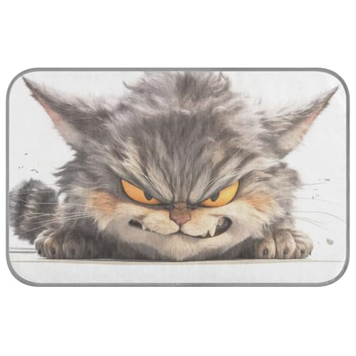 KLL Cartoon Angry Cat 3D-Sommer-Haustier-Kühlkissen, selbstkühlendes Bett für Katzen für Hühner, Katzen, Outdoor, nicht-elektrisches Klebeband, Frio para Perros M KLL Cartoon Angry Cat 3D-Sommer-Haustier-Kühlkissen, selbstkühlendes Bett für Katzen für Hühner, Katzen, Outdoor, nicht-elektrisches Klebeband, Frio para Perros M von KLL