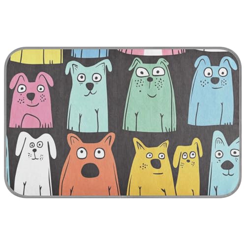 KLL Cartoon-Hunde-Kühlkissen, selbstkühlend, für Hunde, Chihuahua, Katzen, Outdoor, bequem, Manta, Größe M KLL Cartoon-Hunde-Kühlkissen, selbstkühlend, für Hunde, Chihuahua, Katzen, Outdoor, bequem, Manta, Größe M von KLL