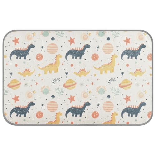 KLL Childish Cartoon Dino Planets Retro Summer Cat Cooling Pad Self Cooling Blanket for Outdoor Cats for Dogs Outdoors Washable cama Fria para perro M KLL Childish Cartoon Dino Planets Retro Summer Cat Cooling Pad Self Cooling Blanket for Outdoor Cats for Dogs Outdoors Washable cama Fria para perro M von KLL