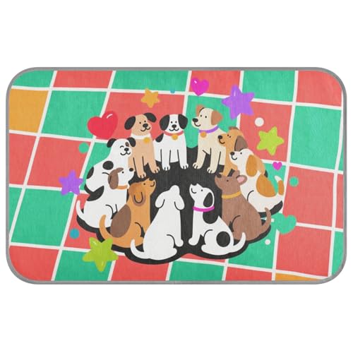 KLL Happy Dogs Kühlmatte für den Sommer, selbstkühlende Katzendecken für den Innenbereich, Katzen, für Hühner, Outdoor-Katzen, faltbar, Esterilla-Auffrischung, Para, Perros, M KLL Happy Dogs Kühlmatte für den Sommer, selbstkühlende Katzendecken für den Innenbereich, Katzen, für Hühner, Outdoor-Katzen, faltbar, Esterilla-Auffrischung, Para, Perros, M von KLL