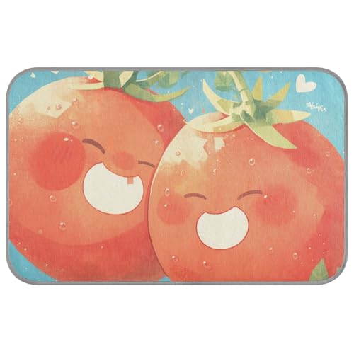 KLL Kühlende Haustiermatte mit niedlichen roten Tomaten, grünen Blättern, Aquarell, Sommer, selbstkühlend, Katzenmatte für Haustiere, Katzen, Outdoor, Esterilla, Refrescante para Perros M KLL Kühlende Haustiermatte mit niedlichen roten Tomaten, grünen Blättern, Aquarell, Sommer, selbstkühlend, Katzenmatte für Haustiere, Katzen, Outdoor, Esterilla, Refrescante para Perros M von KLL