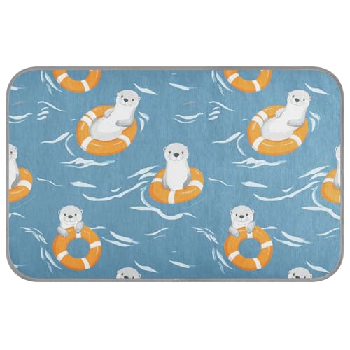 KLL Kühlende Hundematte mit niedlichem Otter-Tiermotiv, für den Sommer, selbstkühlend, für Kätzchen, Katzen, Innenbereich, wasserdicht, Manta Fria para Perros M KLL Kühlende Hundematte mit niedlichem Otter-Tiermotiv, für den Sommer, selbstkühlend, für Kätzchen, Katzen, Innenbereich, wasserdicht, Manta Fria para Perros M von KLL