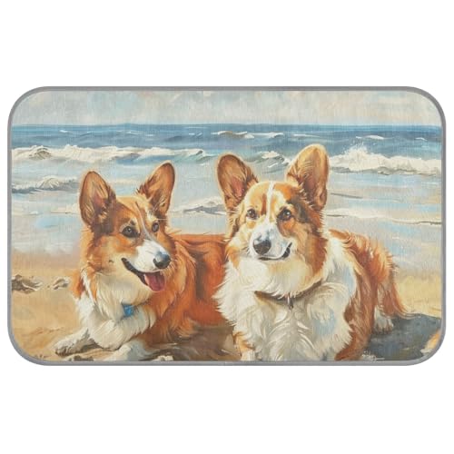 KLL Kühlkissen für Hunde, niedliches Tier, Strand, Sommer, groß, selbstkühlendes Bett für Hunde für Hamster, draußen, Haustier, Sommer-Tapete, Auffrischung, Para Mascotas, Größe M KLL Kühlkissen für Hunde, niedliches Tier, Strand, Sommer, groß, selbstkühlendes Bett für Hunde für Hamster, draußen, Haustier, Sommer-Tapete, Auffrischung, Para Mascotas, Größe M von KLL