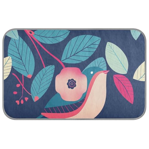 KLL Kühlkissen für Sommerkatze, selbstkühlendes Katzenbett mit Cartoon-Blumen, Vögeln, Blaugrün, für draußen, für den Außenbereich, Essentials Mantas frías para Perros M KLL Kühlkissen für Sommerkatze, selbstkühlendes Katzenbett mit Cartoon-Blumen, Vögeln, Blaugrün, für draußen, für den Außenbereich, Essentials Mantas frías para Perros M von KLL