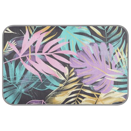 KLL Kühlkissen für den Sommer, tropische Blätter, selbstkühlendes Bett für Outdoor-Katzen für Kaninchen, Outdoor-Katzen, bequem, Manta refrescante para perro, M KLL Kühlkissen für den Sommer, tropische Blätter, selbstkühlendes Bett für Outdoor-Katzen für Kaninchen, Outdoor-Katzen, bequem, Manta refrescante para perro, M von KLL