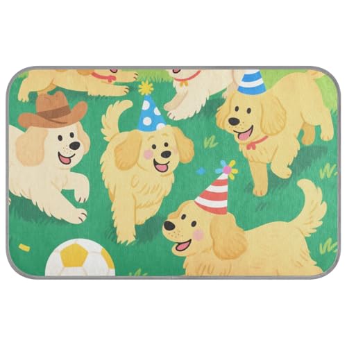 KLL Kühlmatte für Hunde, Cartoon-Hunde-Party, Sommer, selbstkühlend, für draußen, Katzenbett für Katzen, Innenbereich, weich, Cama Fria para perro M KLL Kühlmatte für Hunde, Cartoon-Hunde-Party, Sommer, selbstkühlend, für draußen, Katzenbett für Katzen, Innenbereich, weich, Cama Fria para perro M von KLL