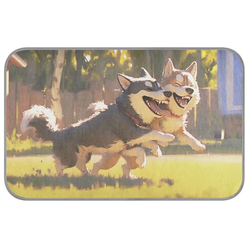 KLL Kühlmatte für Hunde mit niedlichem Husky, Gel, selbstkühlend, für große Hunde für Katzen, Outdoor, Katze, Essentials, esterilla refrescante para Perros M KLL Kühlmatte für Hunde mit niedlichem Husky, Gel, selbstkühlend, für große Hunde für Katzen, Outdoor, Katze, Essentials, esterilla refrescante para Perros M von KLL