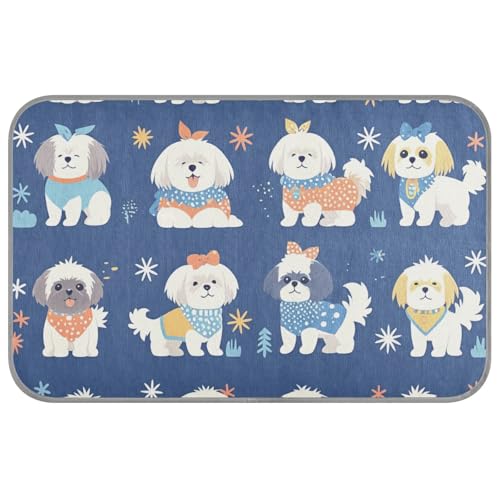 KLL Kühlmatte für Katzen, niedlich, Cartoon-Hunde, selbstkühlend, für Katzen, Kaninchen, Outdoor-Katze, Mantas frías para Perros, M KLL Kühlmatte für Katzen, niedlich, Cartoon-Hunde, selbstkühlend, für Katzen, Kaninchen, Outdoor-Katze, Mantas frías para Perros, M von KLL
