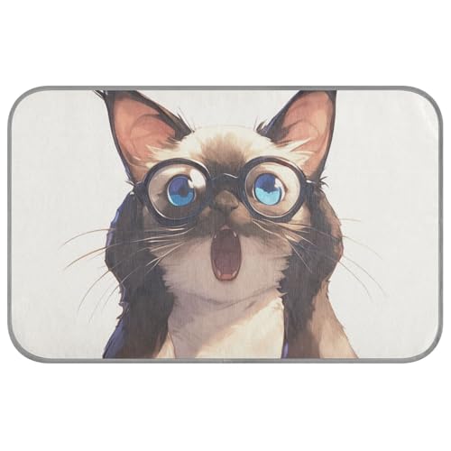 KLL Kühlmatte für den Sommer, mit niedlicher Katze, selbstkühlendes Bett für draußen, für den Innen- und Außenbereich, sicher KLL Kühlmatte für den Sommer, mit niedlicher Katze, selbstkühlendes Bett für draußen, für den Innen- und Außenbereich, sicher von KLL