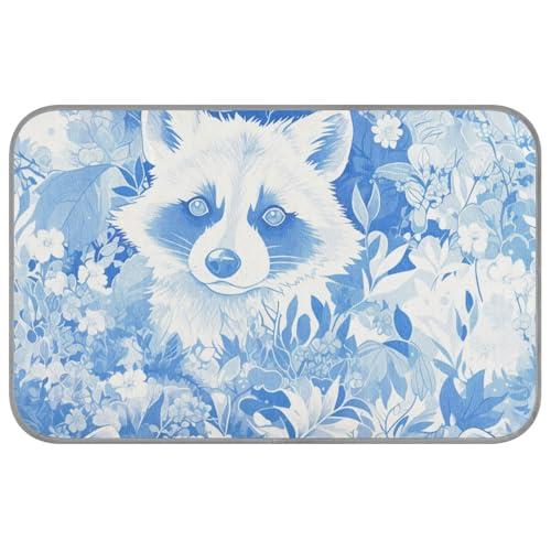 KLL Kühlmatte mit Cartoon-Waschbär-Motiv, elektrisch, blau, für den Sommer, Outdoor, selbstkühlend, Katzenbett, Outdoor, für Kaninchen, gemütliches Schlafen, wasserdicht, Cama Fria para perro M KLL Kühlmatte mit Cartoon-Waschbär-Motiv, elektrisch, blau, für den Sommer, Outdoor, selbstkühlend, Katzenbett, Outdoor, für Kaninchen, gemütliches Schlafen, wasserdicht, Cama Fria para perro M von KLL