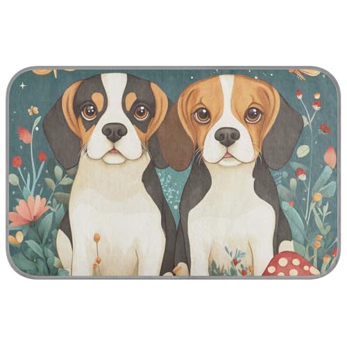KLL Kühlmatte mit niedlichem Beagle-Motiv, für den Sommer, Outdoor, selbstkühlende Katzenmatte für Haustiere, zum Schlafen, wasserdicht, Camas Frias Para, Perros, M KLL Kühlmatte mit niedlichem Beagle-Motiv, für den Sommer, Outdoor, selbstkühlende Katzenmatte für Haustiere, zum Schlafen, wasserdicht, Camas Frias Para, Perros, M von KLL