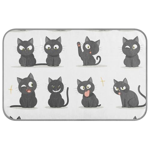 KLL Lustiges Cartoon-Katzen-Sommer-Kühlkissen für Katzen, selbstkühlendes Pad für Outdoor-Katzen für Kaninchen, drinnen, sicheres Klebeband zum Auffrischen von Maskottas, Größe M KLL Lustiges Cartoon-Katzen-Sommer-Kühlkissen für Katzen, selbstkühlendes Pad für Outdoor-Katzen für Kaninchen, drinnen, sicheres Klebeband zum Auffrischen von Maskottas, Größe M von KLL
