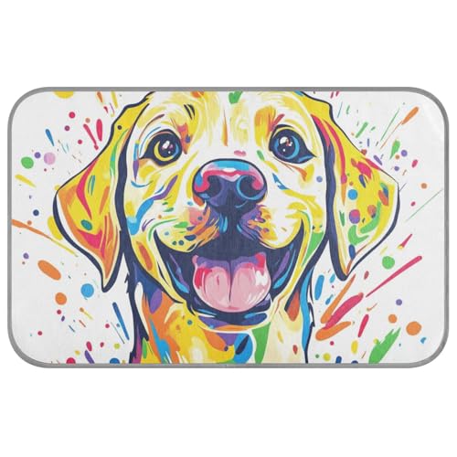 KLL Mehrfarbige süße Labrador-Retriever-Hunde, kühlend, matt, selbstkühlend, Haustierladen, coole Haustierunterlage für Schweine, Outdoor, Essentials Mantas frías para Perros M KLL Mehrfarbige süße Labrador-Retriever-Hunde, kühlend, matt, selbstkühlend, Haustierladen, coole Haustierunterlage für Schweine, Outdoor, Essentials Mantas frías para Perros M von KLL