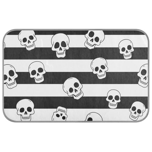 KLL Selbstkühlende Matte für Hunde, Vintage-Totenkopf-Design, selbstkühlende Decke für Hunde für Hamster, drinnen, schnurlos, Esterilla-Auffrischung, Para, Perros, M, Schwarz / Weiß KLL Selbstkühlende Matte für Hunde, Vintage-Totenkopf-Design, selbstkühlende Decke für Hunde für Hamster, drinnen, schnurlos, Esterilla-Auffrischung, Para, Perros, M, Schwarz / Weiß von KLL