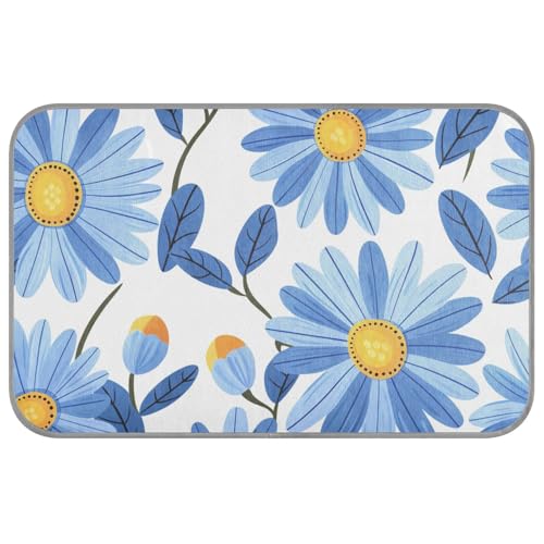 KLL Süße blaue Gänseblümchen-Blumen, Sommer-Hunde-Kühlkissen, selbstkühlende Katzendecke für Haustiere, Innenkatzen, weich, Cama Fria para perro M KLL Süße blaue Gänseblümchen-Blumen, Sommer-Hunde-Kühlkissen, selbstkühlende Katzendecke für Haustiere, Innenkatzen, weich, Cama Fria para perro M von KLL