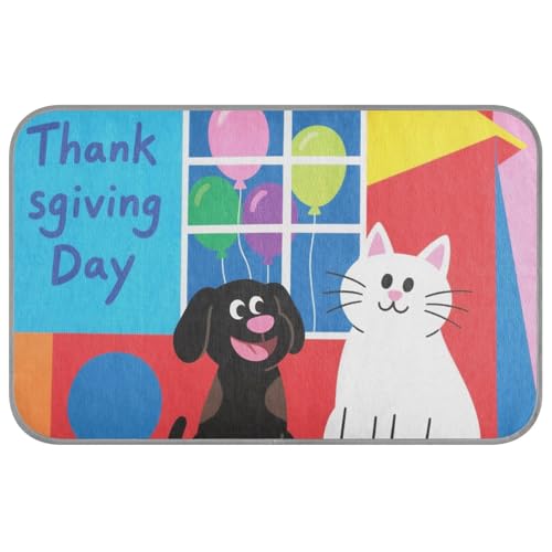 KLL Thankgiving Day Cartoon Katze Hund Sommer Kühlbett Selbstkühlend Outdoor Haustierbett für Katzen Outdoor Faltbar Manta Fria para Perros M KLL Thankgiving Day Cartoon Katze Hund Sommer Kühlbett Selbstkühlend Outdoor Haustierbett für Katzen Outdoor Faltbar Manta Fria para Perros M von KLL