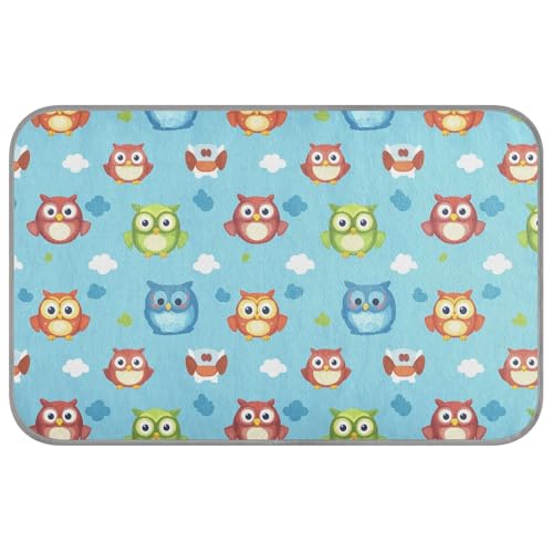 Kühlendes Hundebett mit Cartoon-Eulen-Motiv, selbstkühlend, für Kätzchen, Katzen, Innenbereich, Sommer, Camas Frias Para, Perros, M Kühlendes Hundebett mit Cartoon-Eulen-Motiv, selbstkühlend, für Kätzchen, Katzen, Innenbereich, Sommer, Camas Frias Para, Perros, M von KLL
