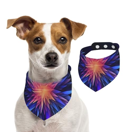 Hundehalstücher mit Sternmotiv, Sommerhalstücher für Hunde, waschbar, verstellbar, Dreieckstuch für mittelgroße und große Hunde, Welpen und Katzen, Größe M Hundehalstücher mit Sternmotiv, Sommerhalstücher für Hunde, waschbar, verstellbar, Dreieckstuch für mittelgroße und große Hunde, Welpen und Katzen, Größe M von KLLTYHMU