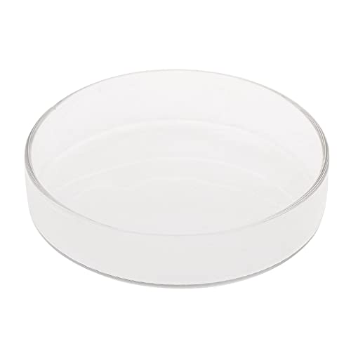 Aquarium Garnelen Futternapf Hoch Transparent Glasboden Futterschale 3,9 3,5 3,2 2,6 2,4 Zoll Rund Tablett Aquarium Lichtthermometer Kiespumpe Sand Dekorationen von KLOVA