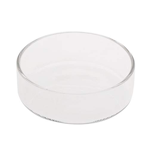 KLOVA Garnelen & Fische Futterspender Aquarium Futternapf Glas 6-9,8 cm Schwimmend Platzierbar Transparent von KLOVA