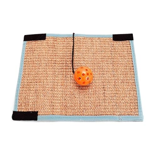 Katzenboden Kratzmatte Natursisal Katzenkratzmatte Katzenkratzer Sisalmatte für Indoor Cat Horizontal Cat Scratch Pad Katzenboden Kratzmatte Natursisal Katzenkratzmatte Katzenkratzer Sisalmatte für Indoor Cat Horizontal Cat Scratch Pad von KLOVA