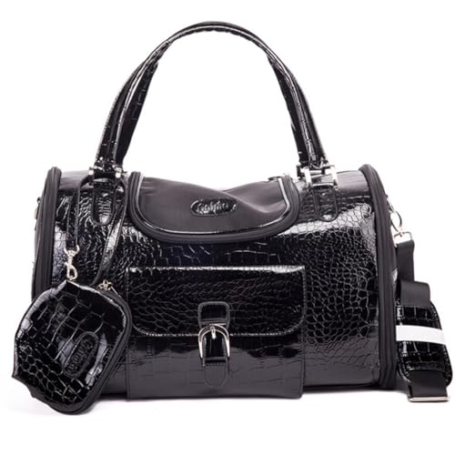 Handgepäcktasche aus PU-Leder für Hunde und Katzen, Bergsteigen Handgepäcktasche aus PU-Leder für Hunde und Katzen, Bergsteigen von KMXMINOZY
