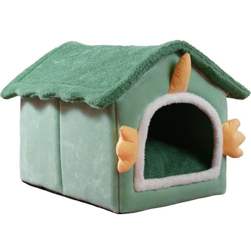 Haustier Katzen und Hunde können zerlegt und gewaschen werden, halbgeschlossenes warmes Nest Hauszelt, Katzenhöhlenbett Haustier Katzen und Hunde können zerlegt und gewaschen werden, halbgeschlossenes warmes Nest Hauszelt, Katzenhöhlenbett von KMXMINOZY