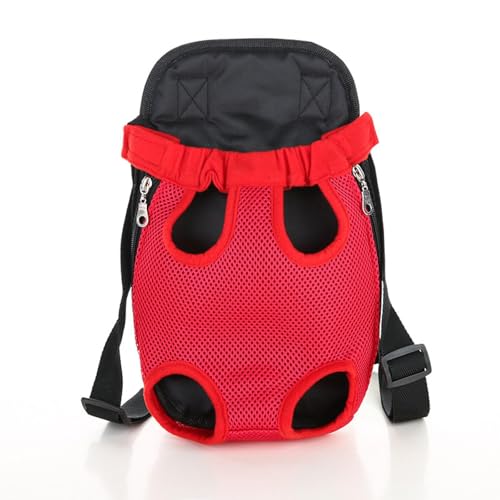 Hundetrage mit Vorwärtsbeinen, freihändig, verstellbarer Haustier-Rucksack für Welpen, Katzen, zum Spazierengehen, Wandern, Radfahren und Motorrädern Hundetrage mit Vorwärtsbeinen, freihändig, verstellbarer Haustier-Rucksack für Welpen, Katzen, zum Spazierengehen, Wandern, Radfahren und Motorrädern von KMXMINOZY