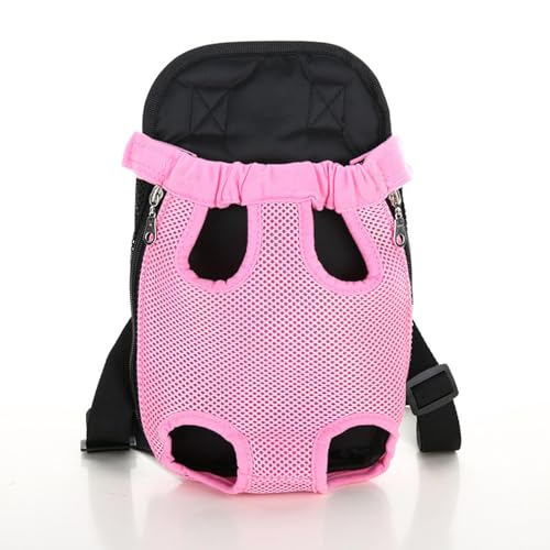 Hundetrage mit Vorwärtsbeinen, freihändig, verstellbarer Haustier-Rucksack für Welpen, Katzen, zum Spazierengehen, Wandern, Radfahren und Motorrädern Hundetrage mit Vorwärtsbeinen, freihändig, verstellbarer Haustier-Rucksack für Welpen, Katzen, zum Spazierengehen, Wandern, Radfahren und Motorrädern von KMXMINOZY