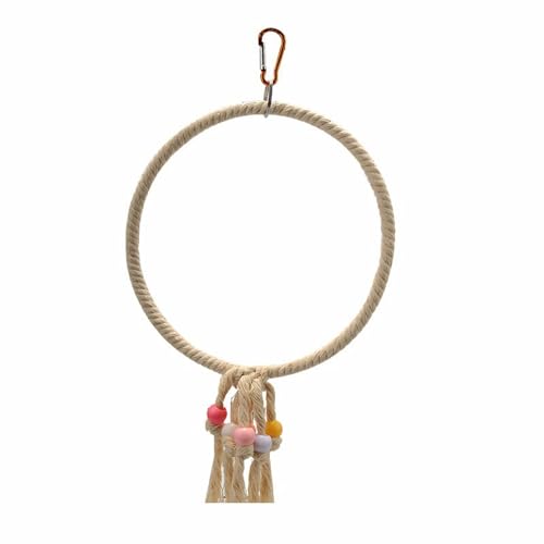 Papagei - Vogel-Baumwollseil Hängeschaukel Kauschaukel Ring Spielzeug Papagei - Vogel-Baumwollseil Hängeschaukel Kauschaukel Ring Spielzeug von KMXMINOZY