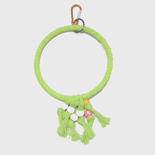 Papagei - Vogel-Baumwollseil Hängeschaukel Kauschaukel Ring Spielzeug Papagei - Vogel-Baumwollseil Hängeschaukel Kauschaukel Ring Spielzeug von KMXMINOZY