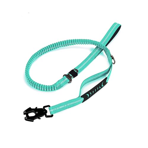 Taktische Hundeleine, K9 Trainingsleine, Bungee-Seil mit 2 Kontrollgriffen, robuster Schnellverschluss-Metallverschluss, mittelgroßer Hund, freihändiger D-Ring Taktische Hundeleine, K9 Trainingsleine, Bungee-Seil mit 2 Kontrollgriffen, robuster Schnellverschluss-Metallverschluss, mittelgroßer Hund, freihändiger D-Ring von KMXMINOZY