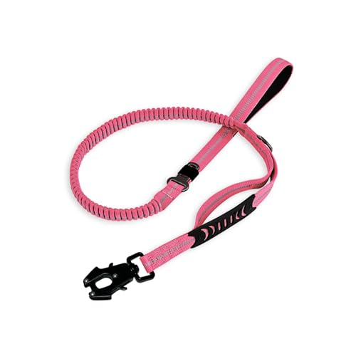 Taktische Hundeleine, K9 Trainingsleine, Bungee-Seil mit 2 Kontrollgriffen, robuster Schnellverschluss-Metallverschluss, mittelgroßer Hund, freihändiger D-Ring Taktische Hundeleine, K9 Trainingsleine, Bungee-Seil mit 2 Kontrollgriffen, robuster Schnellverschluss-Metallverschluss, mittelgroßer Hund, freihändiger D-Ring von KMXMINOZY