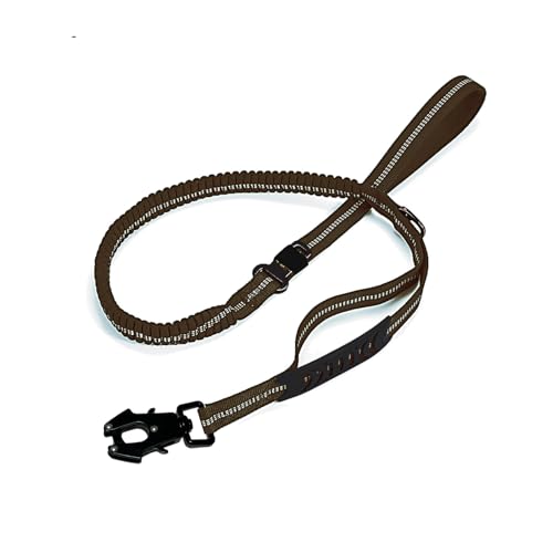 Taktische Hundeleine, K9 Trainingsleine, Bungee-Seil mit 2 Kontrollgriffen, robuster Schnellverschluss-Metallverschluss, mittelgroßer Hund, freihändiger D-Ring Taktische Hundeleine, K9 Trainingsleine, Bungee-Seil mit 2 Kontrollgriffen, robuster Schnellverschluss-Metallverschluss, mittelgroßer Hund, freihändiger D-Ring von KMXMINOZY