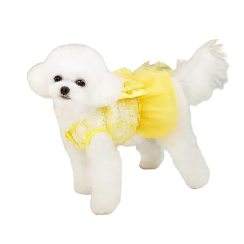 Weißes Prinzessinnenkleid für Welpen, Welpen, mit Schleife, für Sommer, Hochzeit, Party, Prinzessinnenkleid Weißes Prinzessinnenkleid für Welpen, Welpen, mit Schleife, für Sommer, Hochzeit, Party, Prinzessinnenkleid von KMXMINOZY