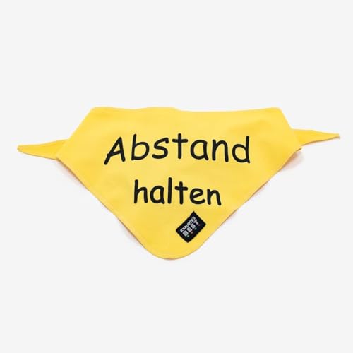 KNAUDERS Best Halstuch Abstand halten - Gut sichtbar mit Knauder's Best von KNAUDER´S BEST
