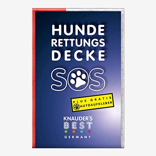 KNAUDERS Best SOS Hunde-Rettungsdecke - Sicherheit von Knauder's Best von KNAUDER´S BEST